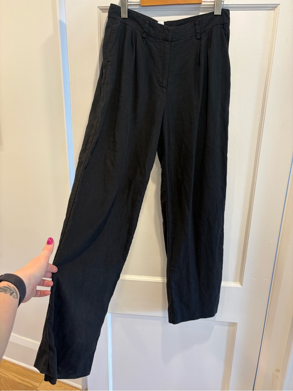 Joe Fresh rayon / linen blend pant